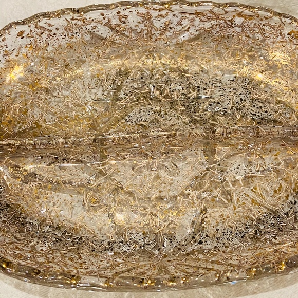 D14-🎉BEST IN HOME HOST PICK-Rare Mid Century Modern Confetti Dish - Picture 7 of 8